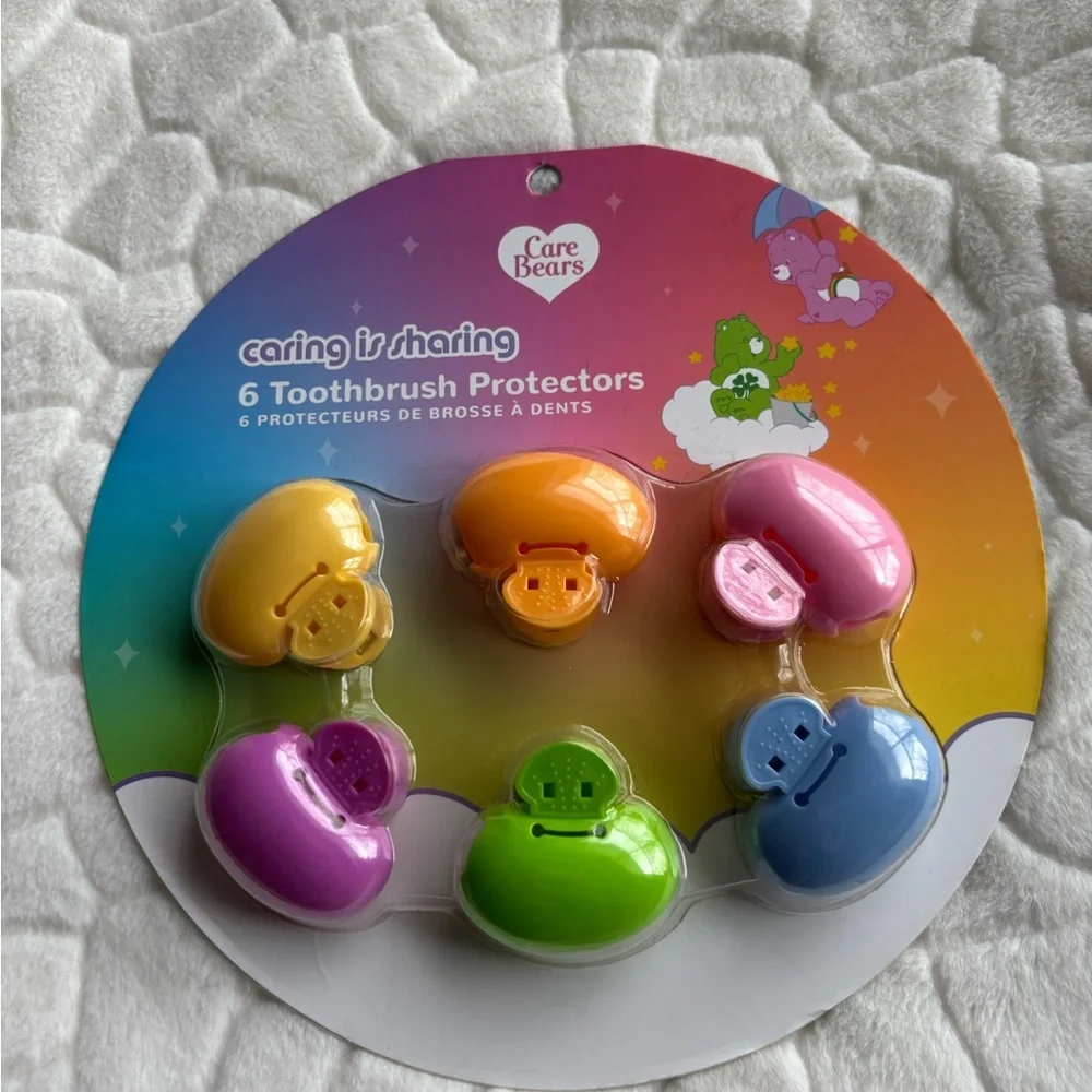 Care Bears 6 Toothbrush Protectors